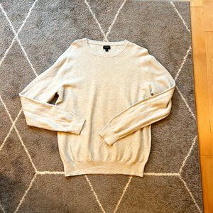 Tan/Beige J.Crew Sweater, Size Large